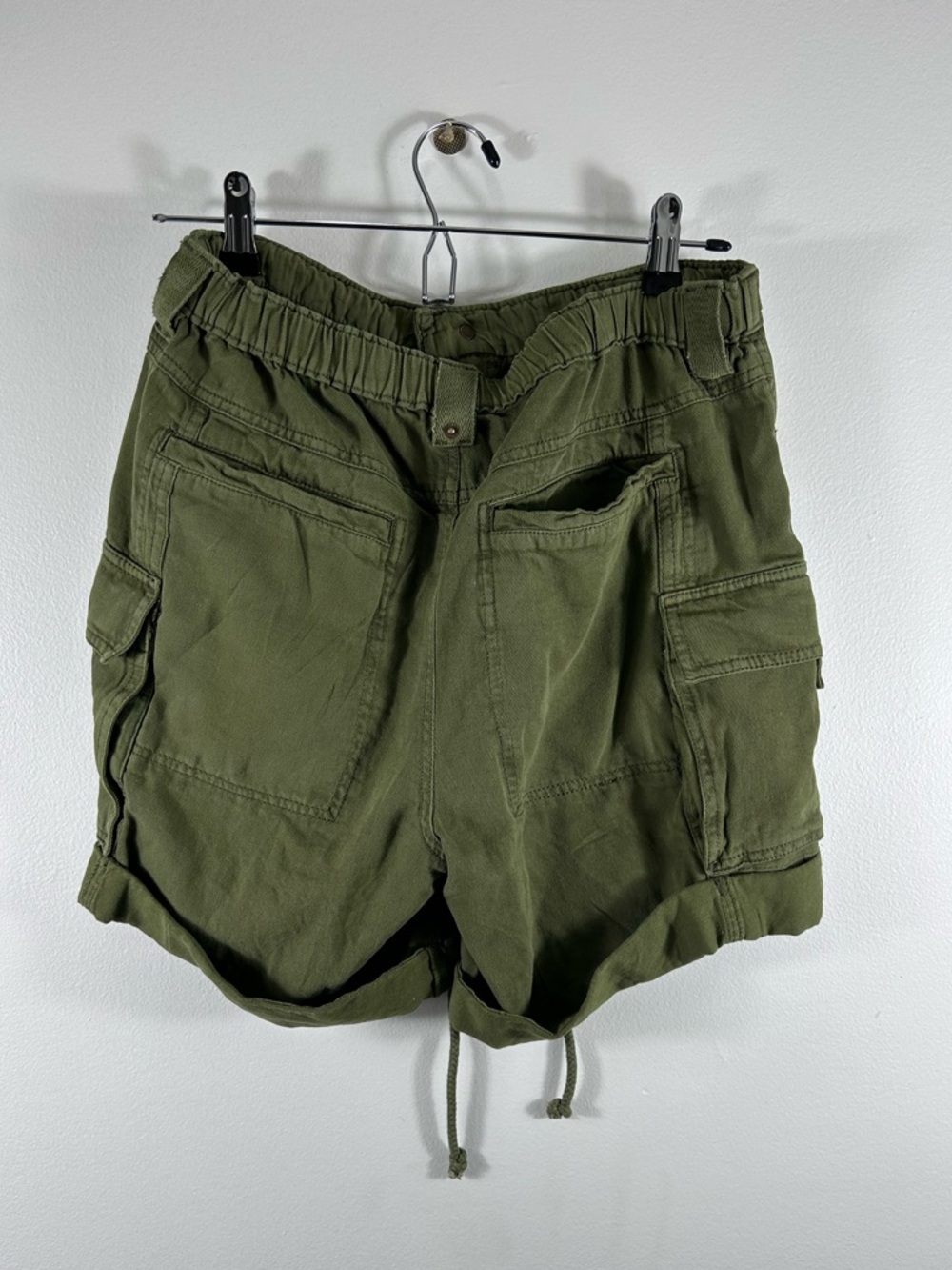 Free People Frankie Army Green Cargo Short S - Picture 3 of 4